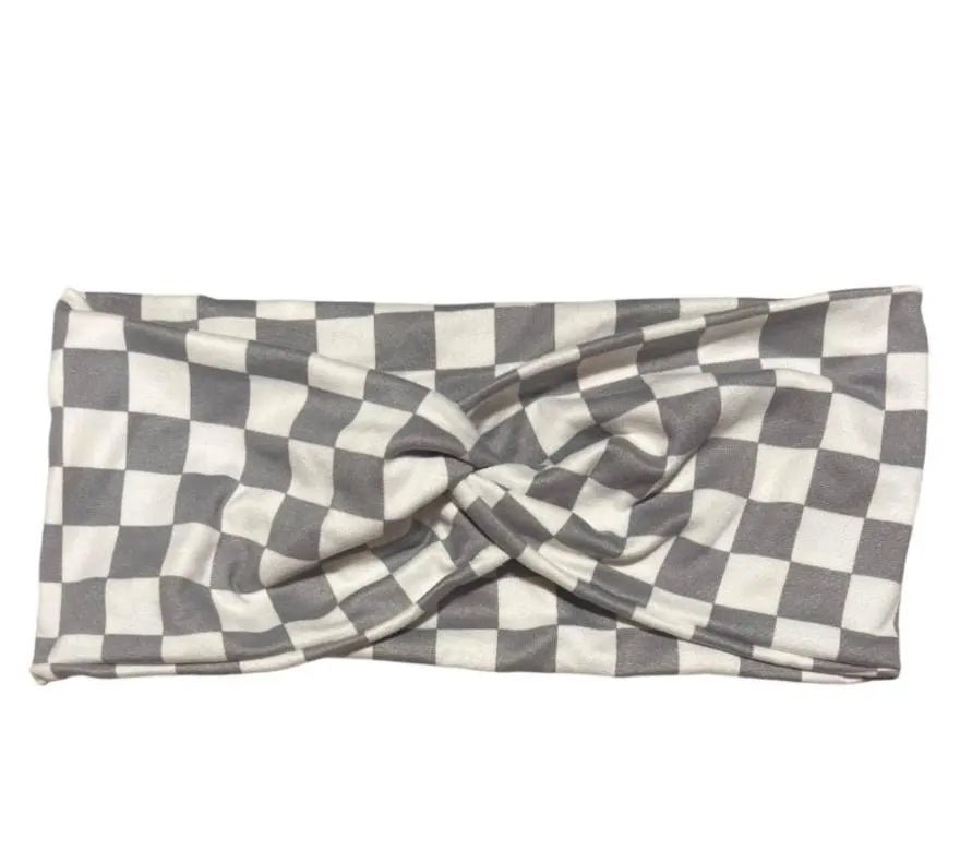 GREY CHECKERS - CLASSIC TWIST